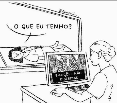 Você está engolindo emoções não digeridas?